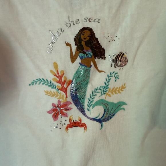 Janie and Jack x Disney Little Mermaid Shirt - Picture 2 of 3